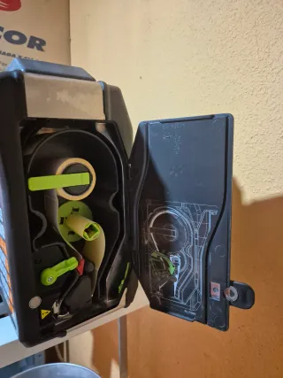 Balanza DIBAL con ticket y pegatinas GARANTIA