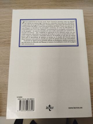 Fundamentos de Derecho Penal Parte General