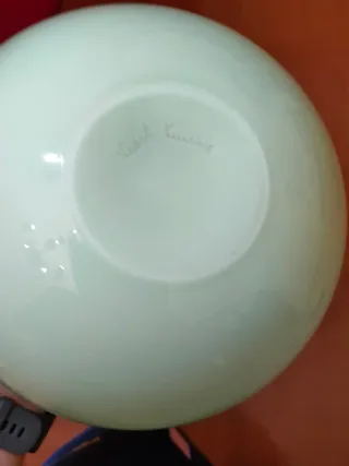 Vaso in vetro di Murano verde acqua