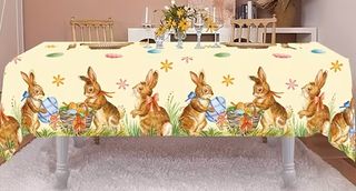 Tovagli da Tavola Pasqua Happy Easter 220x130 cm