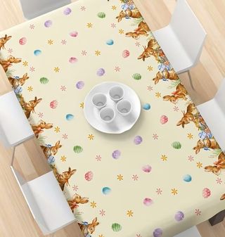 Tovagli da Tavola Pasqua Happy Easter 220x130 cm