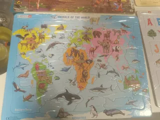 6 Puzzles Larsen Animales Safari