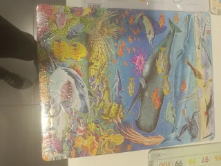 6 Puzzles Larsen Animales Safari