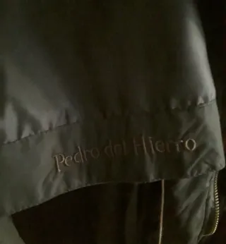 Chaquetón Pedro del Hierro Negro Hombre