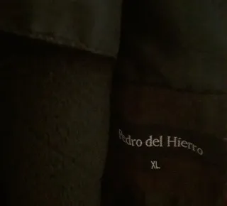 Chaquetón Pedro del Hierro Negro Hombre