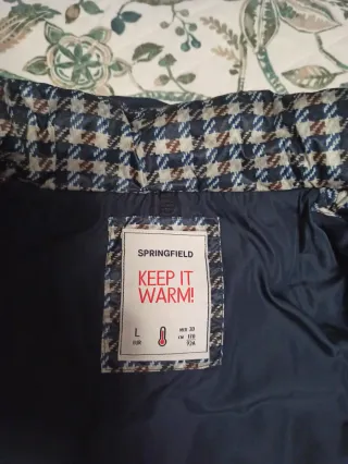 Chaqueta Springfield con tejido térmico