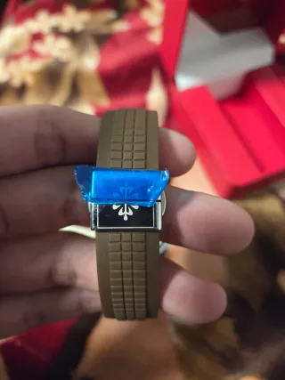 Reloj Patek Philippe Marrón y Plateado