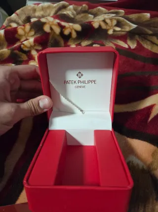 Reloj Patek Philippe Marrón y Plateado