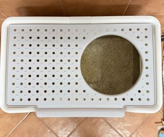 ARENERO PARA GATOS, Con Doble Entrada