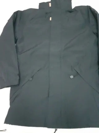 Chaquetón impermeable azul marino