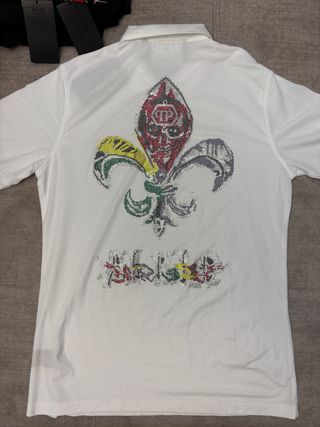 Camiseta Philipp Plein Blanca Talla L