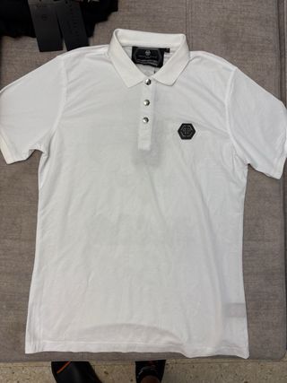 Camiseta Philipp Plein Blanca Talla L