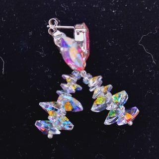 Pendientes Swarovski Cristales Multicolor