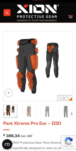 Pantalón Xion Xtreme Pro Evo D30