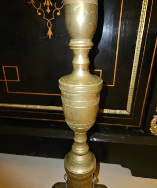 Coppia Candelabri in Ottone