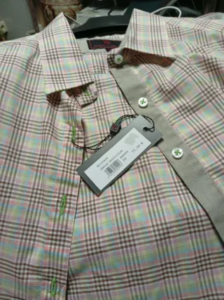 Camisas chico con etiqueta