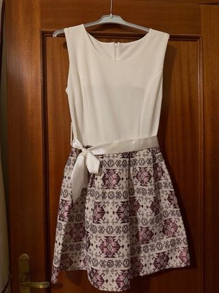 Vestido de ceremonia con chaqueta