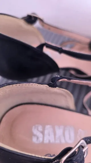 Zapatos de tacón Saxo negros