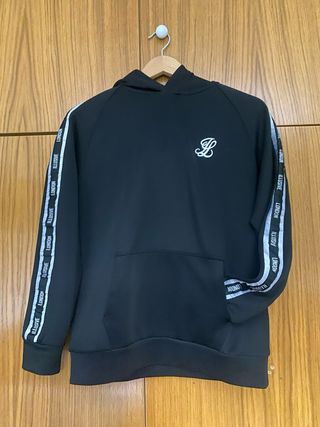 Sudadera SikSilk Negra con Logo