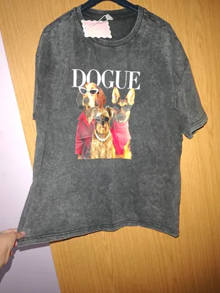 Camiseta larga oversize