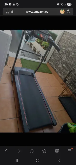 Cinta de correr 14 km/h