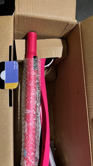 Patinete Maxi Micro Deluxe LED Rosa