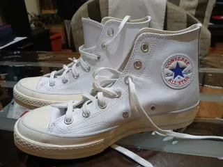 Converse All Star Blancas Piel