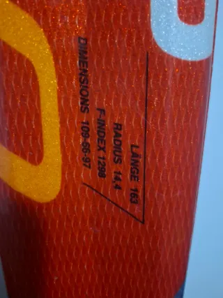 Esquís HEAD C210 con bastones