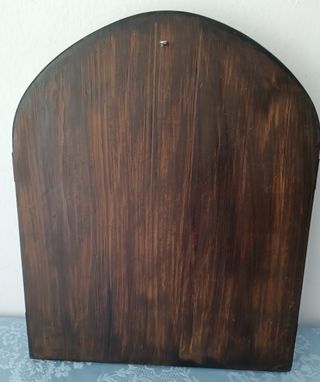 Retablo tríptico religioso