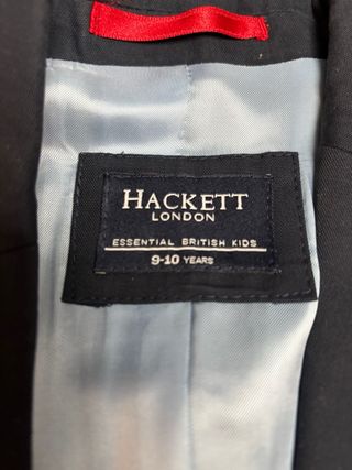 Americana comunión niño Hackett Talla 9-10