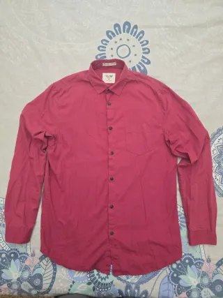 Camisa Cedar Wood State Talla M Burdeos