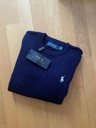 Jersey Polo Ralph Lauren Azul Marino Talla S