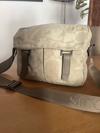 Bolso Tous Beige Tela Monogram