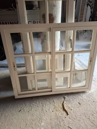 Ventana PVC Blanco Corredera