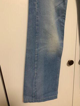 Vaqueros vintage azules