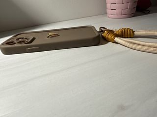 Custodia iPhone 14 Pro Max Cuore Dorato