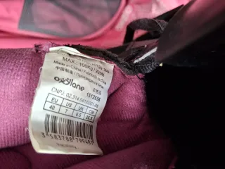 Patines en línea Oxelo negros y rosas