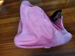 Patines en línea Oxelo negros y rosas