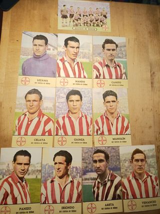 Cromos Futbol Atletico de Bilbao Años 50 Bayer