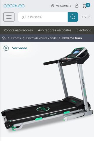 Cinta de correr Cecotec Extreme Track