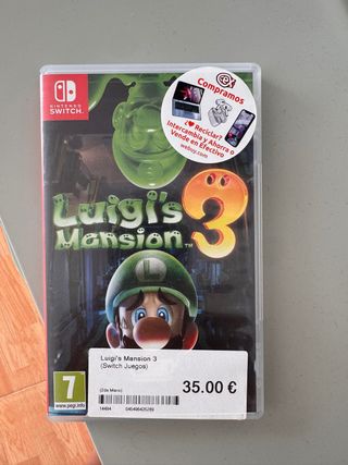 Luigi's Mansion 3 Nintendo Switch