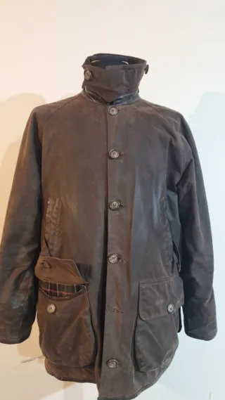 Giubbotto vintage Barbour Beauchamp Wax