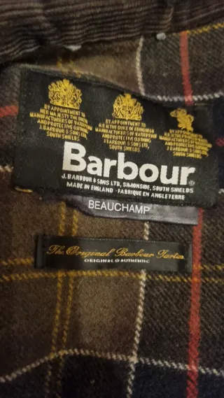 Giubbotto vintage Barbour Beauchamp Wax