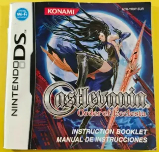 🇪🇦Castlevania Order of Ecclesia Nintendo DS.