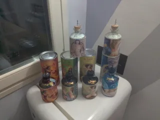 Jrose Tequila e Gin - Bottiglie Vuote con Astuccio