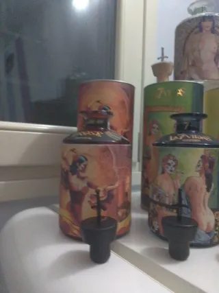 Jrose Tequila e Gin - Bottiglie Vuote con Astuccio