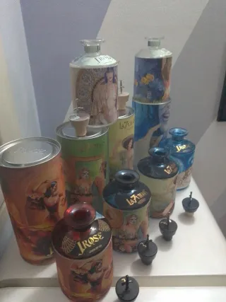 Jrose Tequila e Gin - Bottiglie Vuote con Astuccio