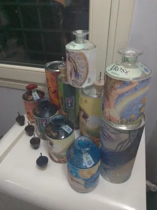 Jrose Tequila e Gin - Bottiglie Vuote con Astuccio