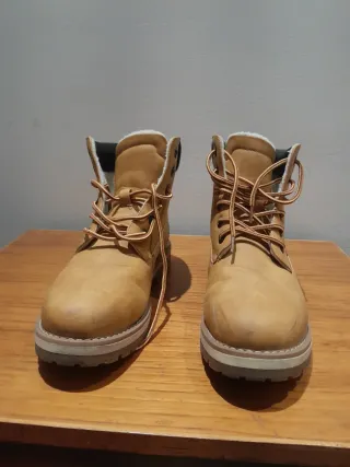 Botas DECARSDZ Hombre Beige/Marrón