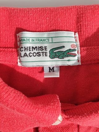 Vestido Polo Lacoste Rojo